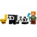 LEGO Minecraft -  A Creche Dos Pandas