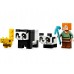 LEGO Minecraft - A Creche Dos Pandas LEGO Minecraft - A Creche Dos Pandas