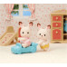 Sylvanian Families - Gêmeos Coelho Chocolate - 5420