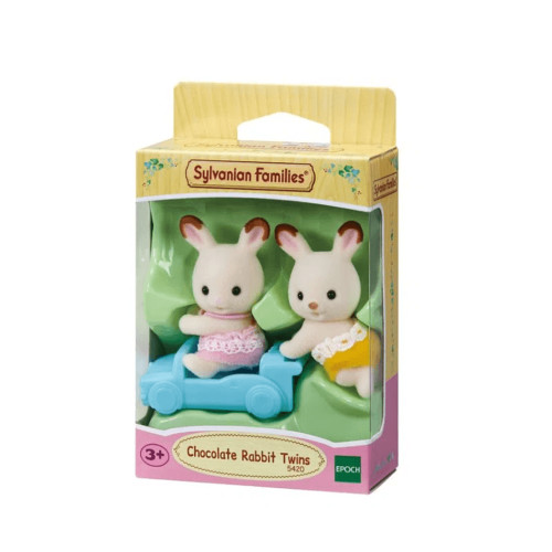 Sylvanian Families - Gêmeos Coelho Chocolate - 5420