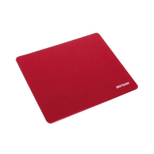 Mouse Pad Slim Vermelho Multilaser 