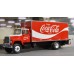 Plastimodelo Caminhão da Coca Cola Ford Short Hauler Louisville Line 1:25