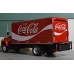 Plastimodelo Caminhão da Coca Cola Ford Short Hauler Louisville Line 1:25
