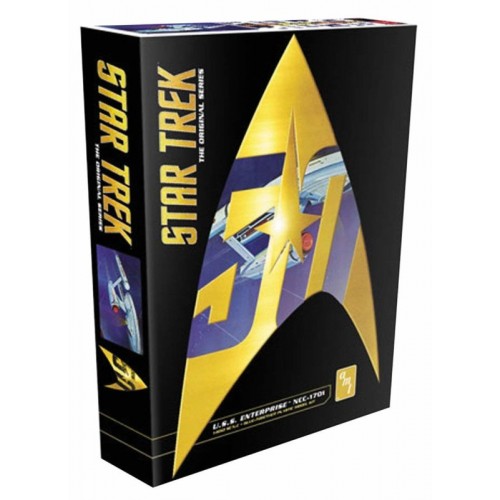 Plastimodelo Star Trek U.S.S. Enterprise 1:650 AMT - Edição 50 Anos de Aniversário