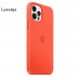 Capa de Silicone Premium Aveludada para iPhone 12 Pro Max