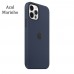 Capa de Silicone Premium Aveludada para iPhone 12 Pro Max