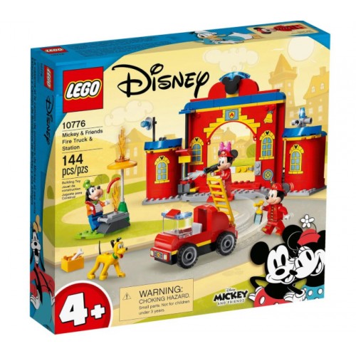 LEGO Disney Caminhão e Quartel de Bombeiros do Mickey e Amigos 10776