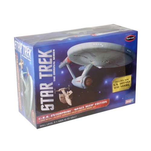 Plastimodelo Star Trek U S S Enterprise "Space Seed" 1:1000 Polar Lights