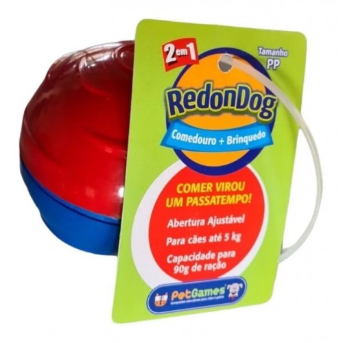 Brinquedo Redondog - Bola Comedouro Pet Games Mini