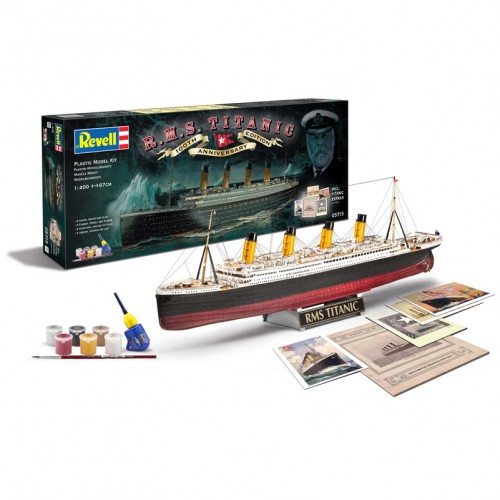 Plastimodelo R. M. S. Titanic 1:400 Revell Edição Especial 100 Anos