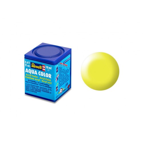 Tinta Aqua Color Revell Amarelo Luminoso