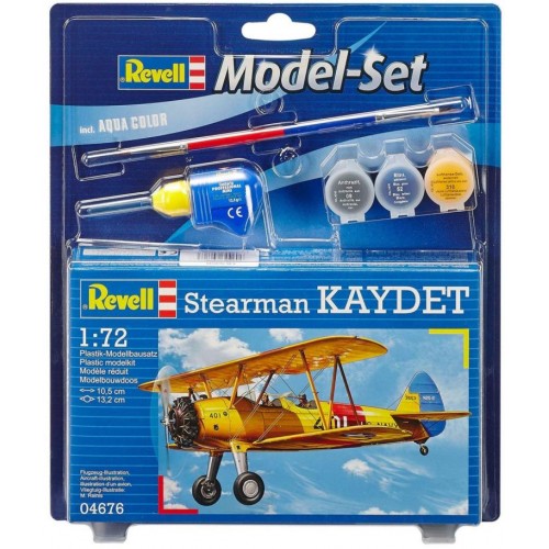 Plastimodelo Stearman Kaydet 1:72